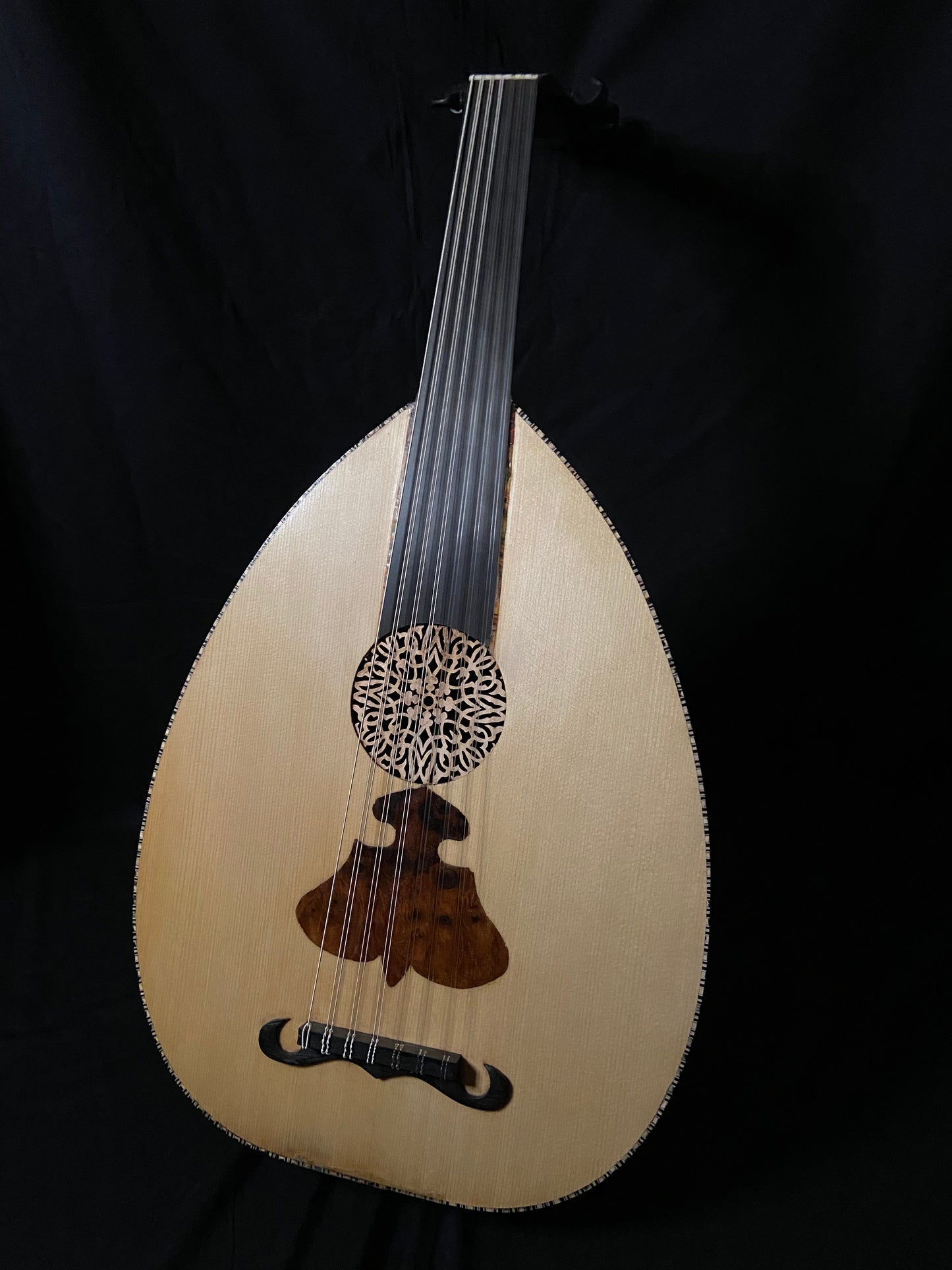 Anfertigung OUD  old Spruce or Cedar Model & wallnut , Mahagonie, Mapel , cherry,..